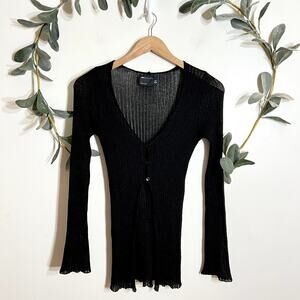 ASOS Design Black Knit Top